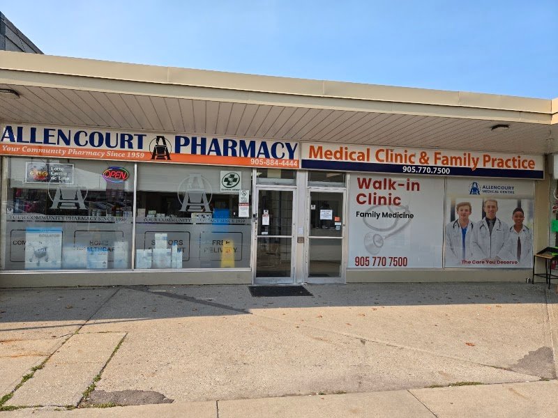 Allencourt Walk-In Clinic and Family Practice in Richmond Hill, Ontario