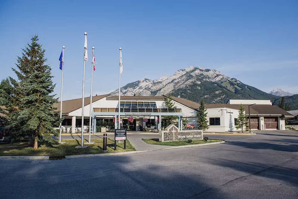 Banff Mineral Springs Hospital Emergency Room in Banff, Alberta