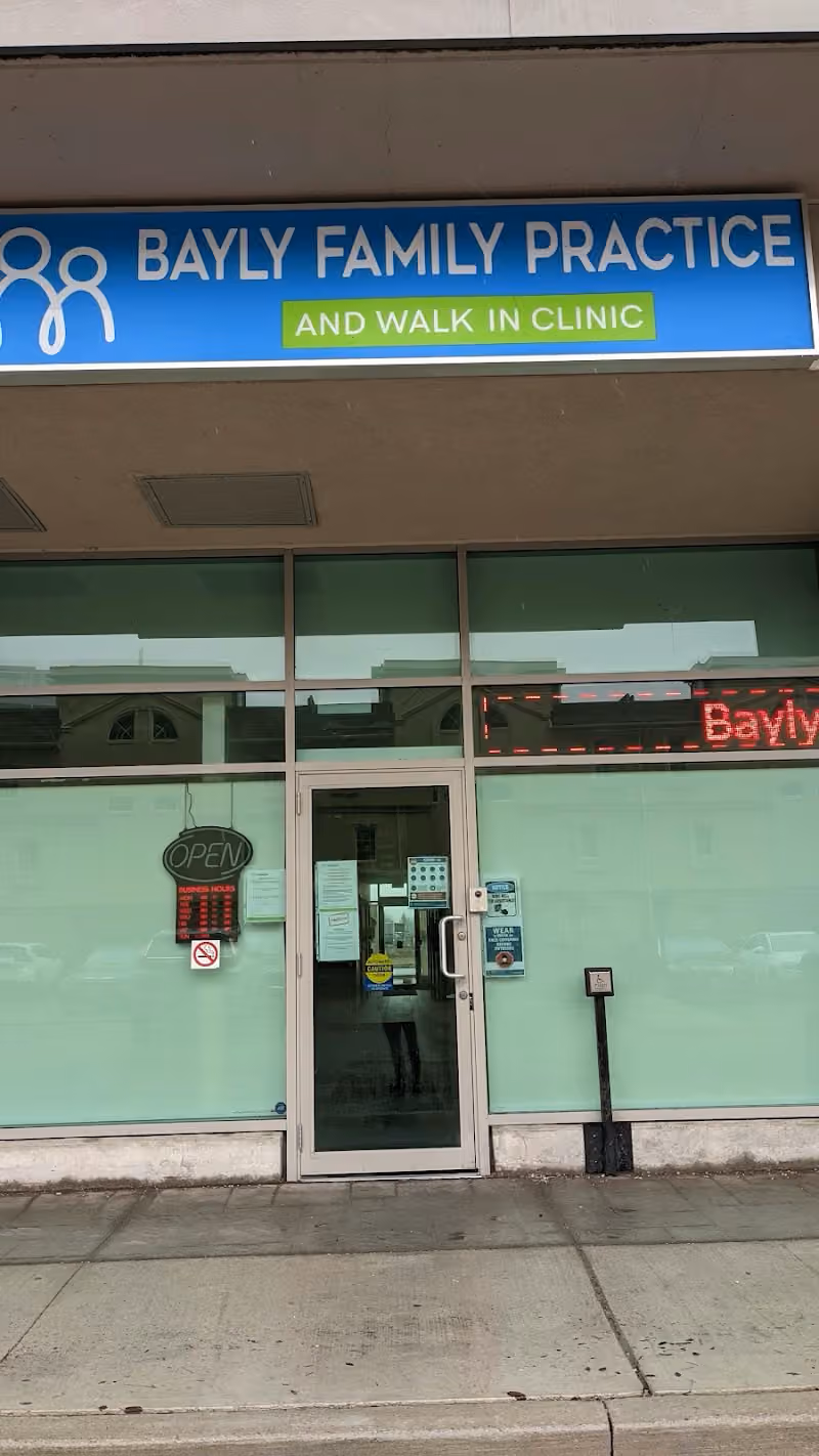 Bayly Family Practice in Pickering, Ontario