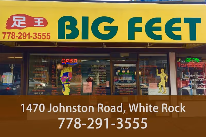 Big Feet足王(Body & Foot Massage/按摩/마사지/ਮਾਲਸ਼/Mát Xa)White Rock