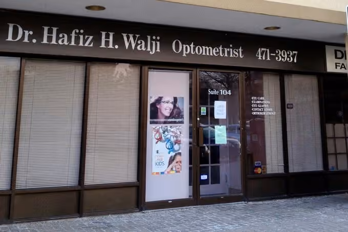 Dr. Hafiz H. Walji, HBSC., O.D., M.Sc., F.I.O.S. FAMILY OPTOMETRISTS