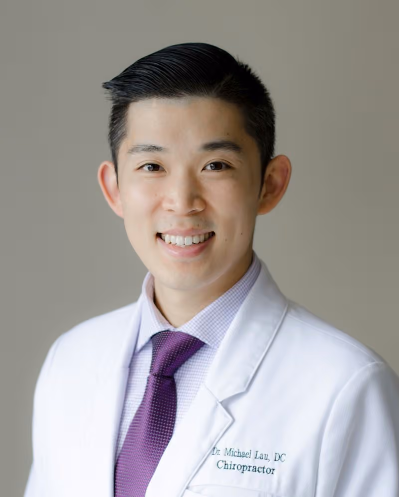 Dr. Michael Lau, Calgary Chiropractor
