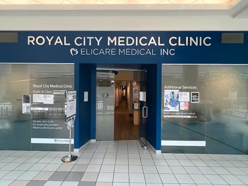ELICARE MEDICAL INC: Royal City Medical Clinic (RMT, Acupuncture, counselling and telehealth clinic by appointment）