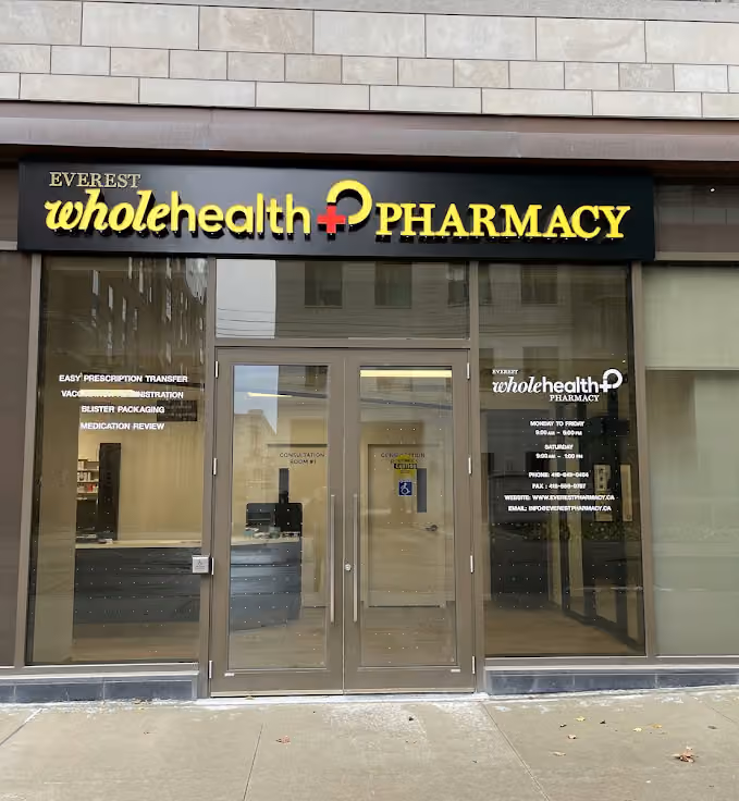 Everest Whole Health Pharmacy Toronto – Drugstore - Vitamins & Supplements Store