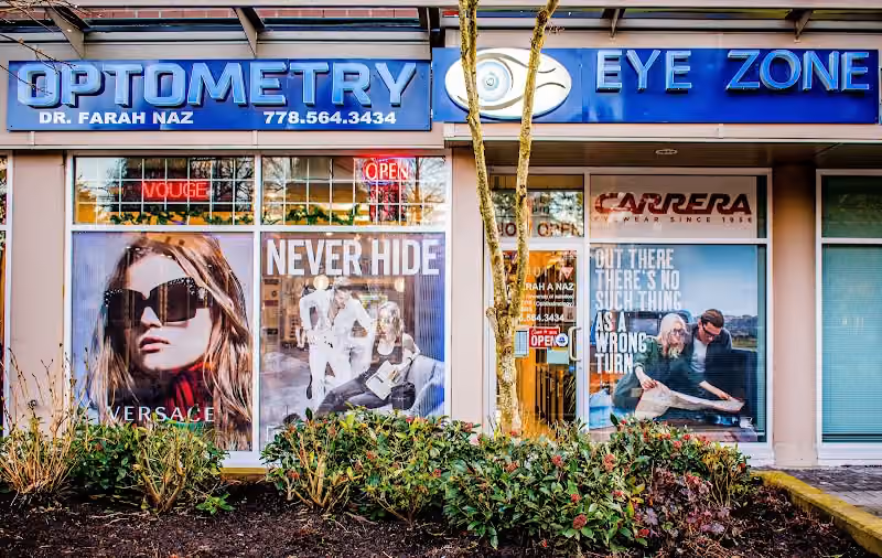 Eye Zone Optometry / Dr. Farah A Naz - MBBS, FCPS, MCPS, OPTOMETRIST / Bilal Ahmad - B.Sc., MBA, Optician