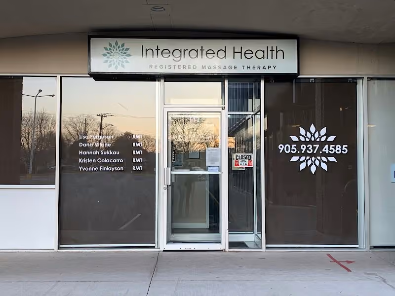 Integrated Health Registered Massage Therapy in St. Catharines, Ontario