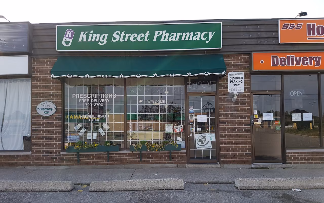 King Street Pharmacy in Oshawa, Ontario