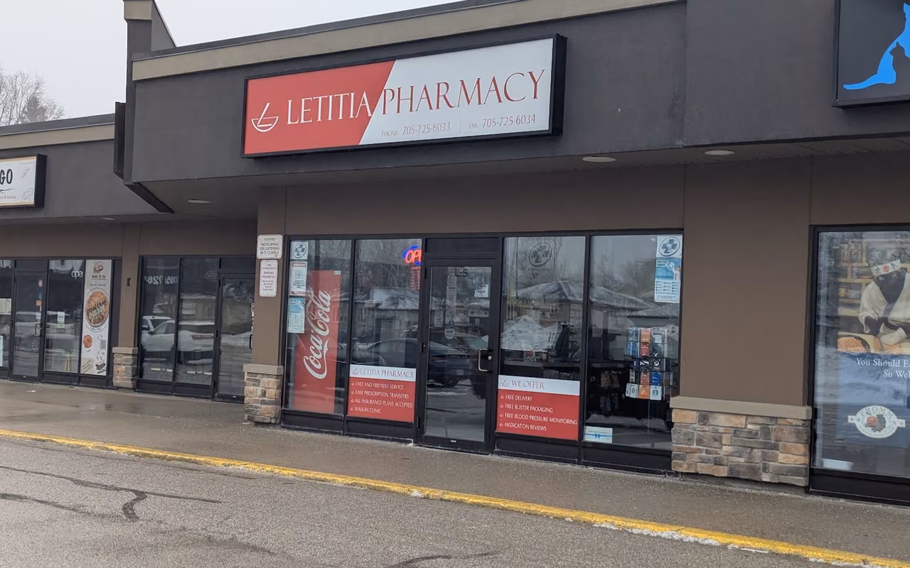 Letitia Pharmacy in Barrie, Ontario