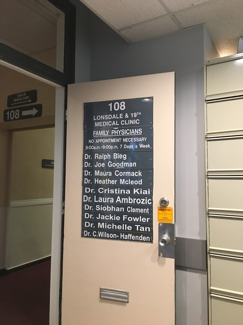 Lonsdale and 19th Medical Clinic in North Vancouver, British Columbia