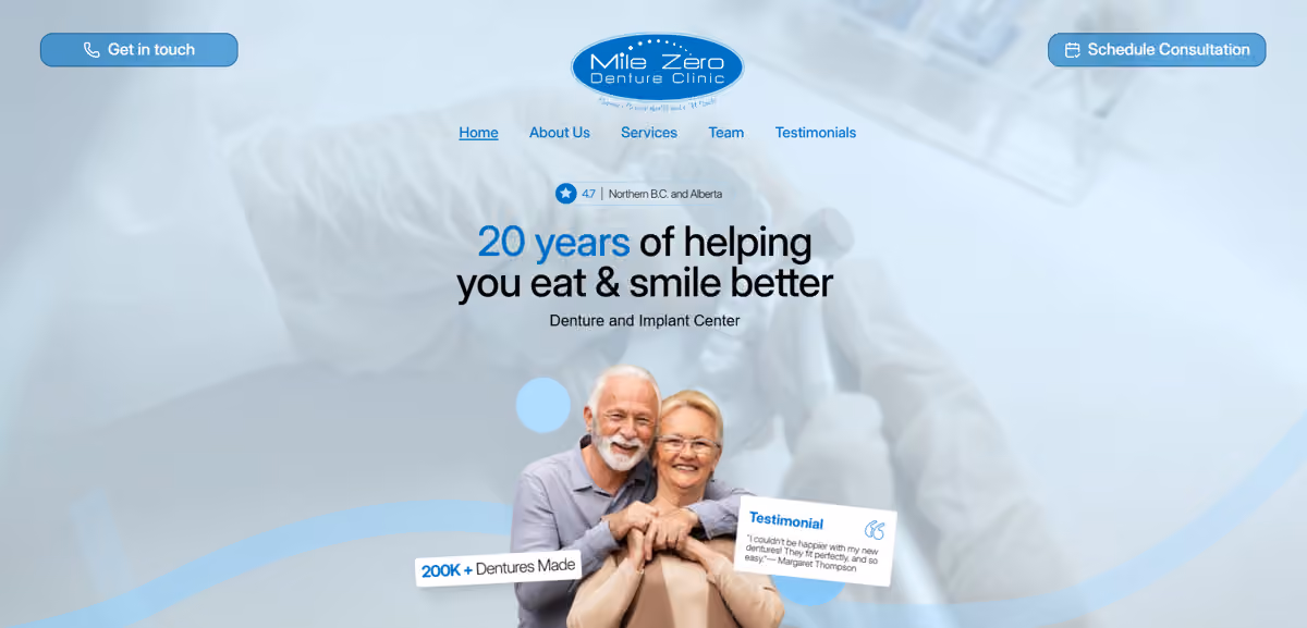 Mile Zero Denture Clinic (FSJ Location)