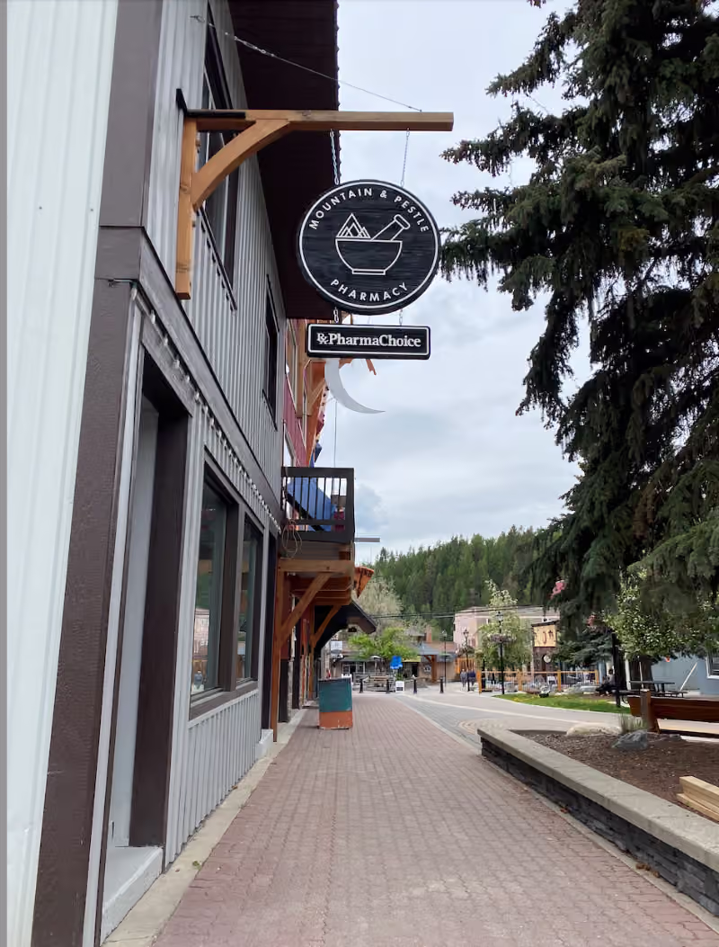 Mountain & Pestle Pharmacy in Kimberley, British Columbia