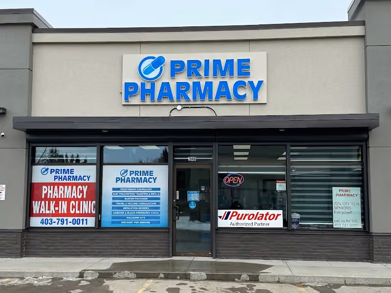 Prime Pharmacy Olds (Peat's Pharmacy) in Olds, Alberta