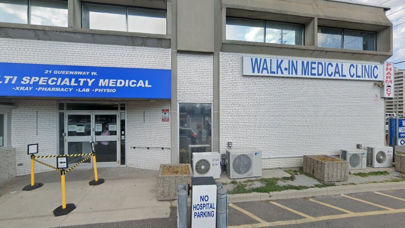Queensway X-Ray & Ultrasound Centre in Mississauga, Ontario