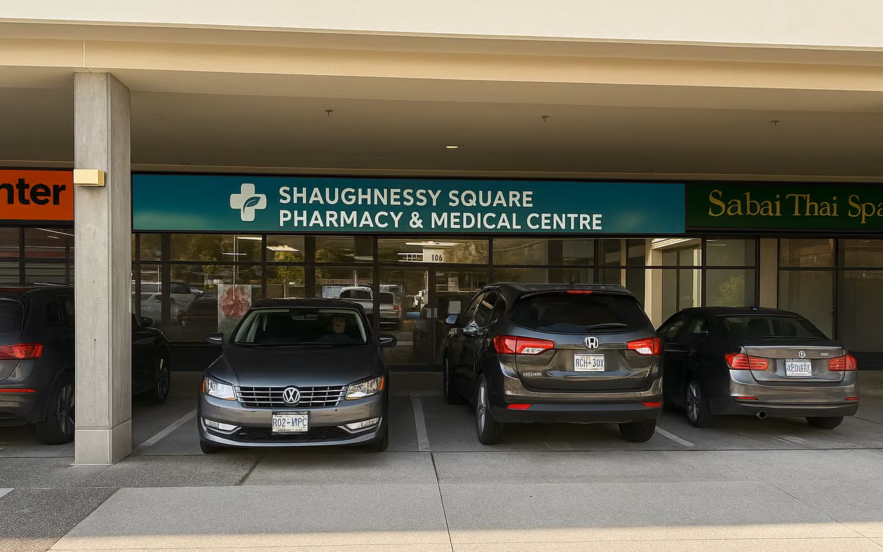Shaughnessy Square Medical Centre ( formerly Oxford Medical Clinic) in Port Coquitlam, British Columbia