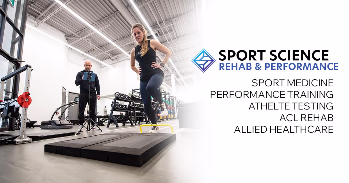 Sport Science Rehab and Performance Centre in Ottawa, Ontario