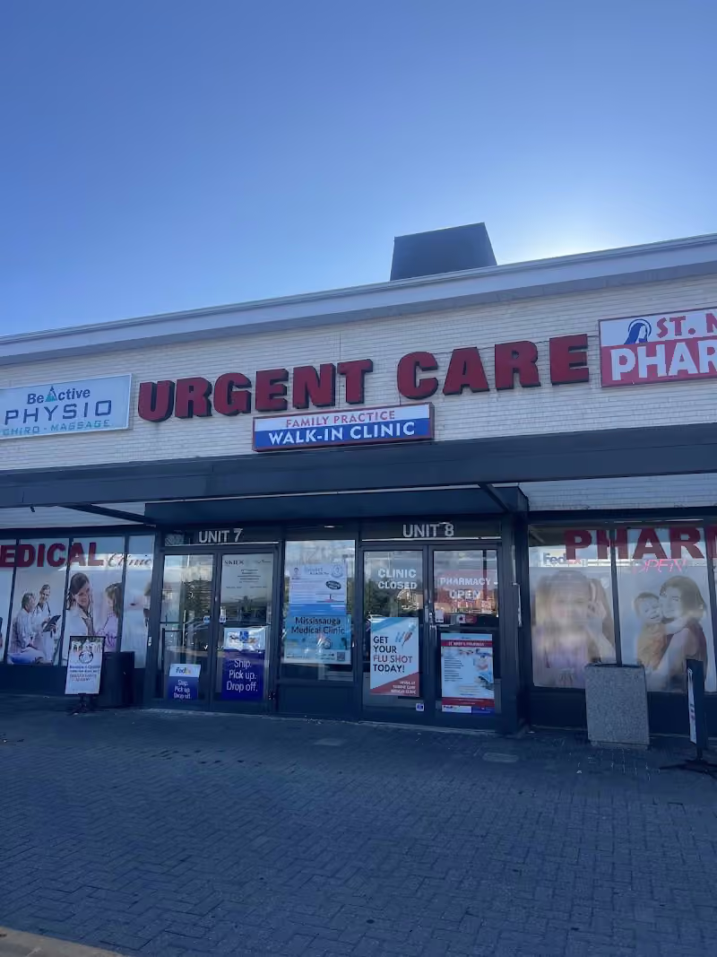 St Mary's Medical Clinic (previously Mississauga Urgent Care) in Mississauga, Ontario