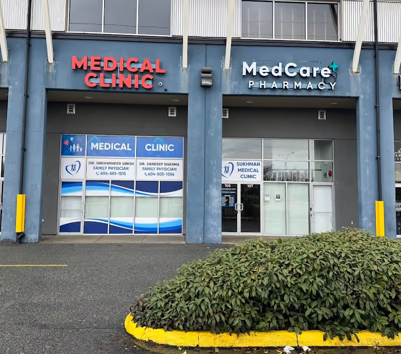 Sukhman Medical Clinic in Surrey, British Columbia
