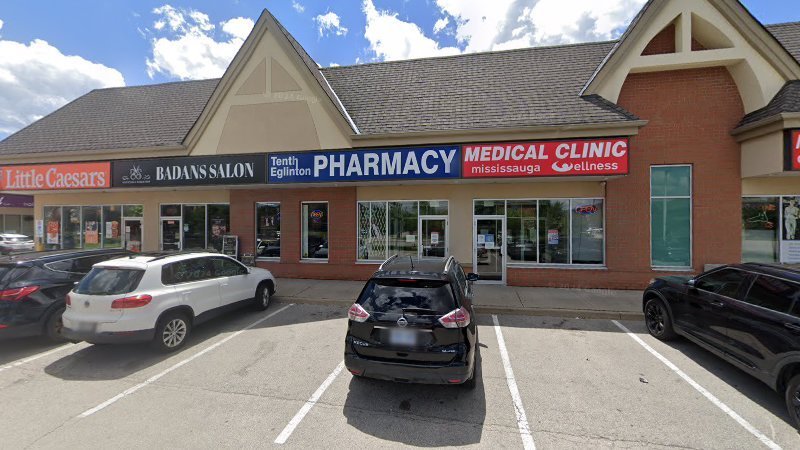 Tenth Eglinton Pharmacy in Mississauga, Ontario