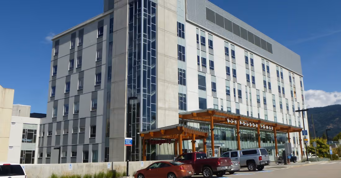 Vernon Jubilee Hospital in Vernon, British Columbia