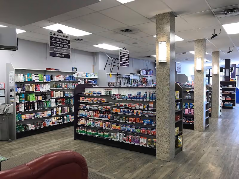 Vina Pharmacy / Canada Post